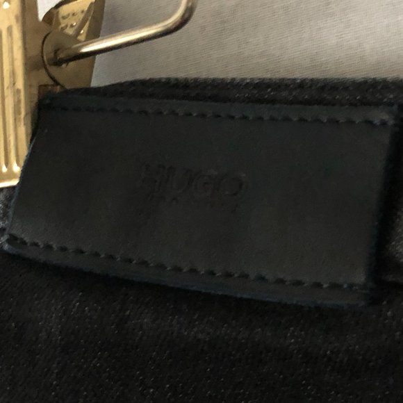 Hugo Hugo Boss Charcoal Gray Jeans Size 36/32 - Picture 3 of 4